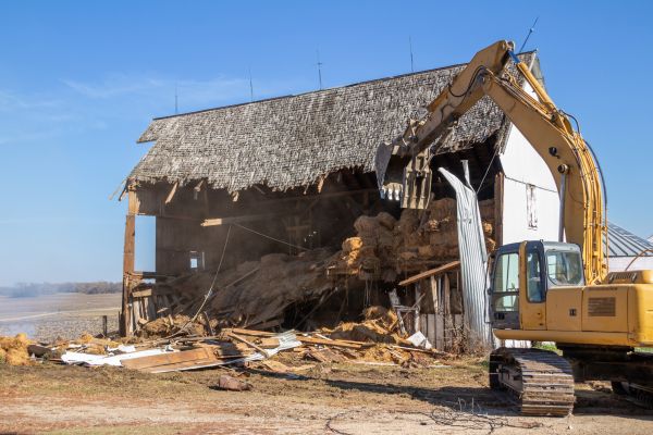 Barn Demolition in Saint George