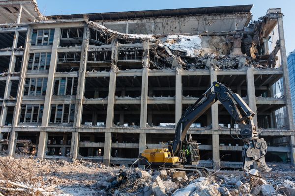 Commercial Building Demolition in Saint George