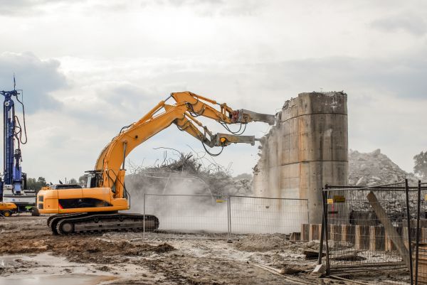 Silo Demolition in Saint George