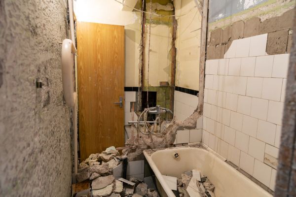 Shower Tile Demolition in Saint George