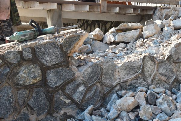 Retaining Wall Demolition in Saint George