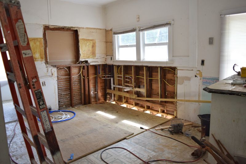 Interior Renovation Demolition detail
